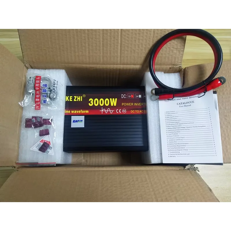 CHKJ Easun 12V 24V 48V DC zu A – Pure Sine Wave Inverter 5000W 48V 220V Bewertung und Preis